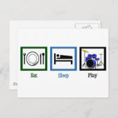 食べ遊音 ポストカード (正面/裏面)