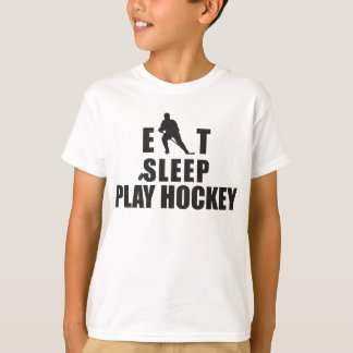 食べ遊Hockey Tシャツ