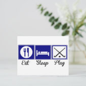 食べ遊Sleep,  - Field Hockey ポストカード (スタンド正面)