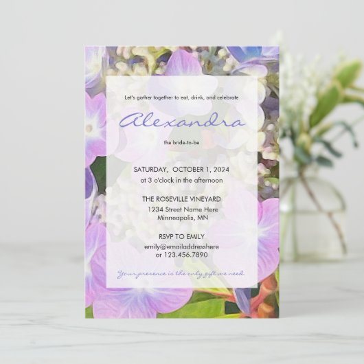 食べ酒と祝お嫁 招待状 (スタンド正面)