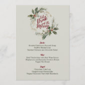 食べ酒と聖降誕祭メリーのモダン祝 メニュー (正面)