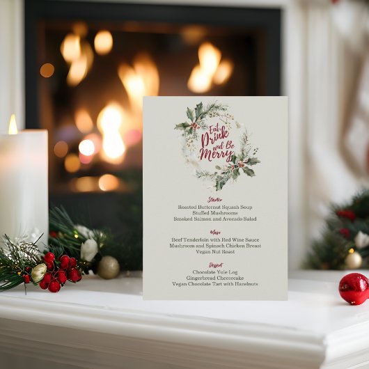 食べ酒と聖降誕祭メリーのモダン祝 メニュー