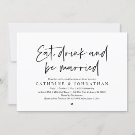 食べ酒飲みリハ結婚したーサル・ディナー 招待状