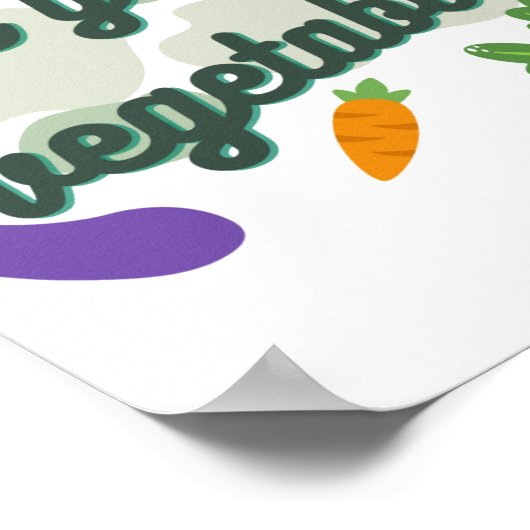 食べ野菜ポスター ポスター (角)