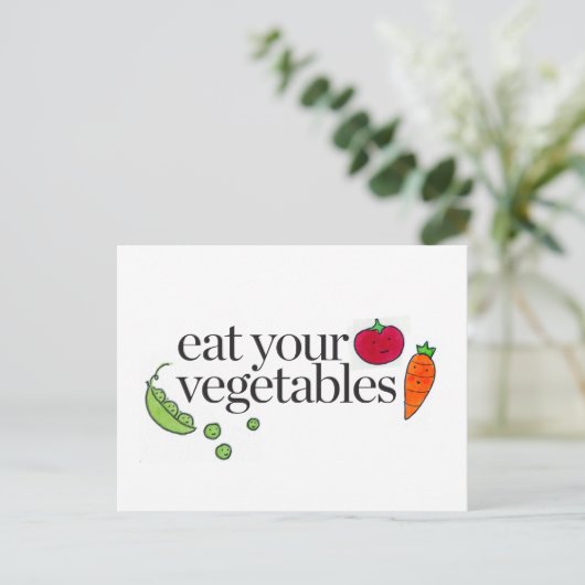 食べ野菜 ポストカード (スタンド正面)