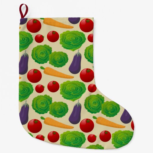 食べ野菜 ラージクリスマスストッキング (正面)