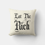 食べ金持ち クッション (正面)