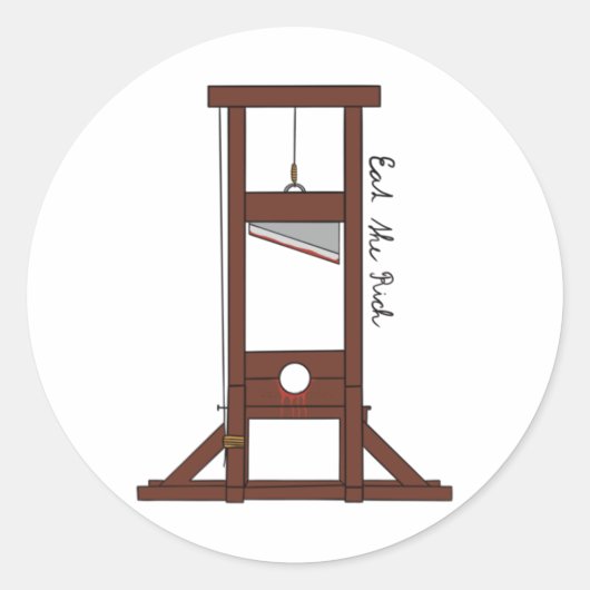 食べ金持ち ラウンドシール (正面)