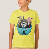 食べ金持ち Tシャツ (正面)