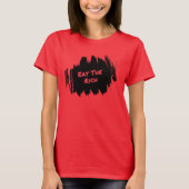 食べ金持ち Tシャツ (正面)