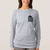 食べ長袖クロウTシャツ Tシャツ (正面)