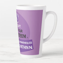 食べ障害支援 カフェラテマグ