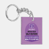 食べ障害支援 キーホルダー (正面左)