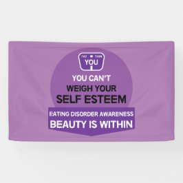 食べ障害支援 横断幕