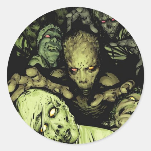 食べ頭 ラウンドシール (正面)