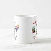 食べ飲みと怖いハロウィーンのおもしろいコーヒー コーヒーマグカップ (中央)