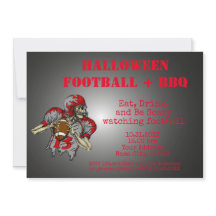 食べ飲みと怖いハロウィーンBBQ招待状