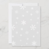 食べ飲みと醜いクリスマスのセーターパーティー 招待状 (裏面)