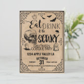 食べ飲みハローウィンパーティ 招待状 (スタンド正面)