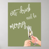 食べ飲みポスターメリー ポスター (正面)