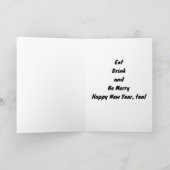 食べ飲みメリーて楽しいクリスマス～ シーズンカード (内部)