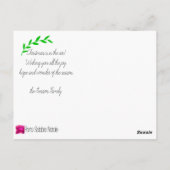 食べ飲みメリーて ポストカード (裏面)