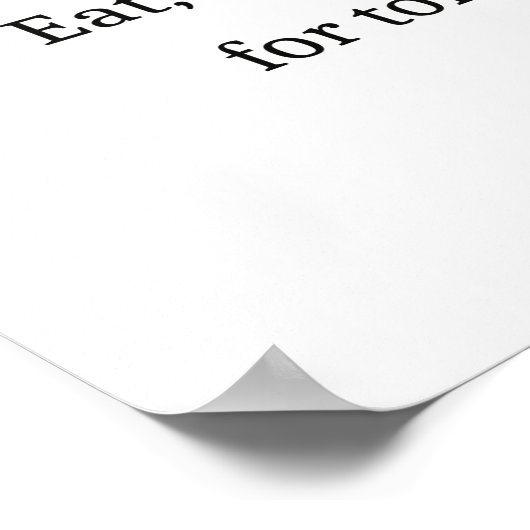 「食べ飲みメリーて、元気で明日の私たちダイエット」 ポスター (角)