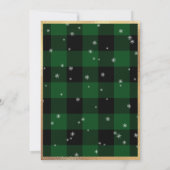 食べ飲みメリーとBe Green Plaidクリスマス 招待状 (裏面)