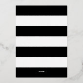 食べ飲みメリー会 箔招待状 (裏面)