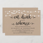 食べ飲みリハ素朴ーサ 招待状 (正面/裏面)