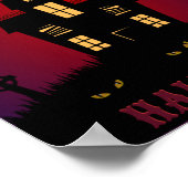 食べ飲み怖いハロウィーン ポスター (角)