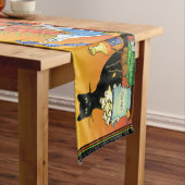 食べ飲み怖い卓球ランナー ロングテーブルランナー (インサイチュ)