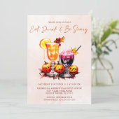 食べ飲み怖がるハローウィンパーティ 招待状 (スタンド正面)