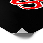 食べ飲み怖がる ポスター (角)