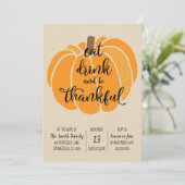 食べ飲み感謝のディナー 招待状 (スタンド正面)