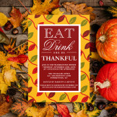 食べ飲み感謝 招待状