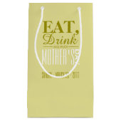 食べ飲み楽しむ母の日 スモールペーパーバッグ (正面)