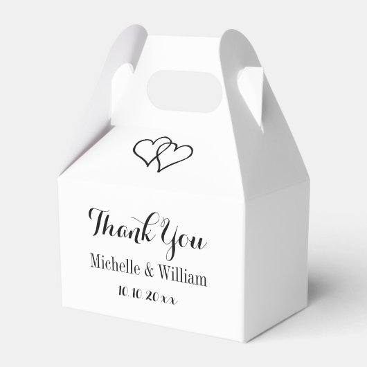 食べ飲み物およびベ結婚したー引用文結婚式の引き出物箱 フェイバーボックス (裏面サイド)