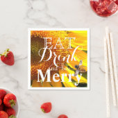 食べ飲み物とビーメリー スタンダードカクテルナプキン (インサイチュ)