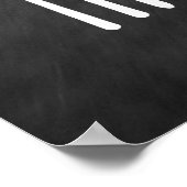 食べ飲み物と食べメリー物のカルボードアート(11x14) ポスター (角)