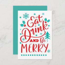 食べ飲み物&ビーメリー カード