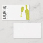 食べ飲み物BeMarriedの護衛カード プレイスカード (正面/裏面)