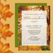 食べ飲み祝て紅葉 招待状