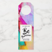 食べ飲み素晴らし結婚ま感謝していす ボトルネックタグ (正面)