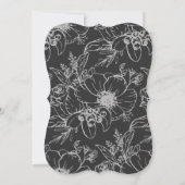 食べ飲み結婚したてモダン結婚Script's 招待状 (裏面)