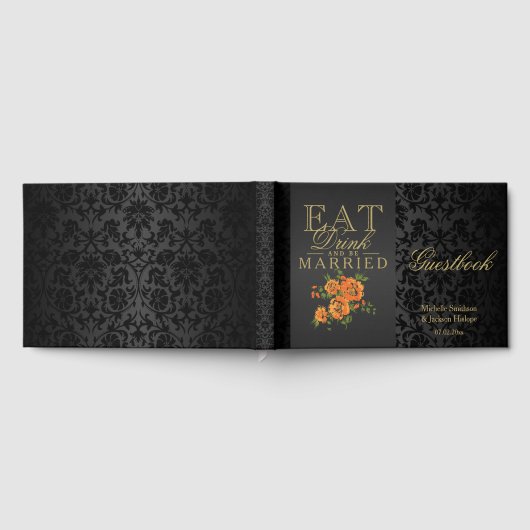 食べ飲み結婚したて ゲストブック (全面)