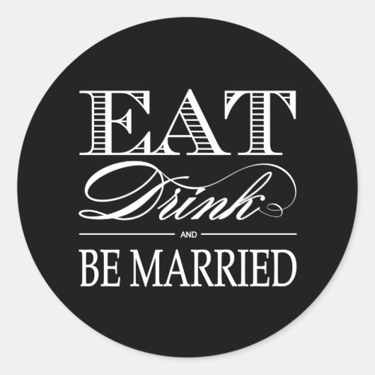 食べ飲み結婚したと愛用 ラウンドシール (正面)