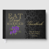 食べ飲み結婚したとBe Purple Guestbook ゲストブック (正面)