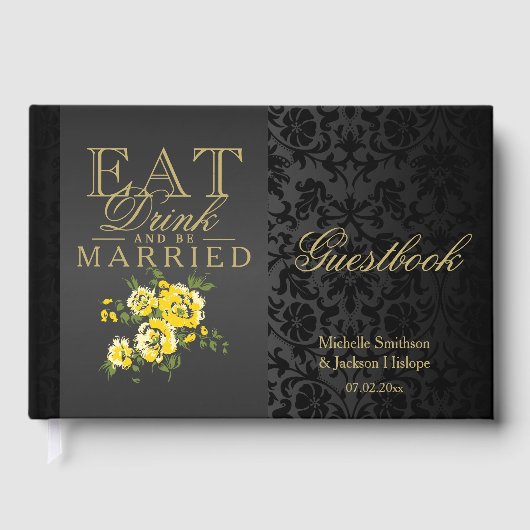 食べ飲み結婚したとBe Yellow Guestbook ゲストブック (正面)
