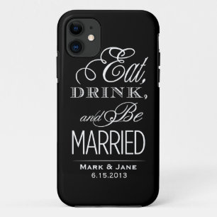食べ飲み結婚した物 iPhone 11 ケース